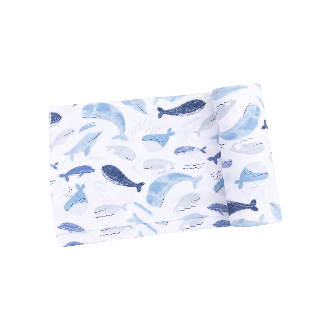 Swaddle Blanket - Blue Whales