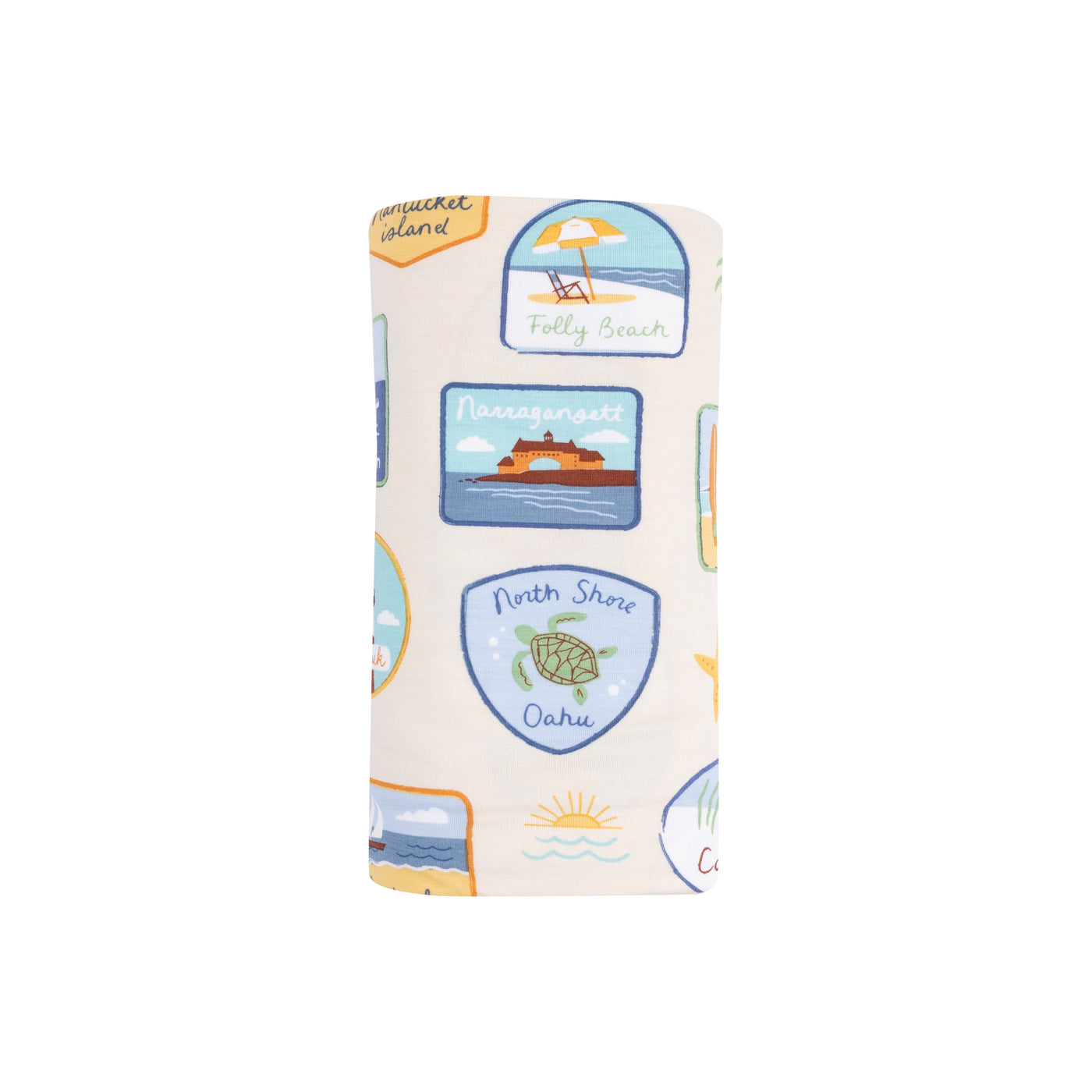 Swaddle Blanket - Beach Patches