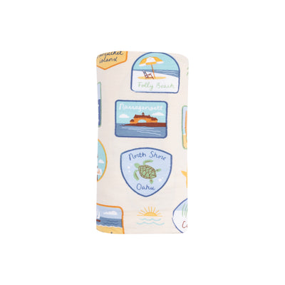 Swaddle Blanket - Beach Patches