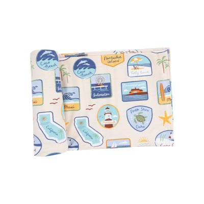 Swaddle Blanket - Beach Patches