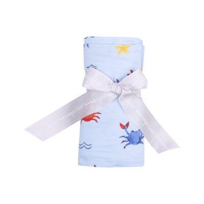 Swaddle Blanket - Crayon Crabs