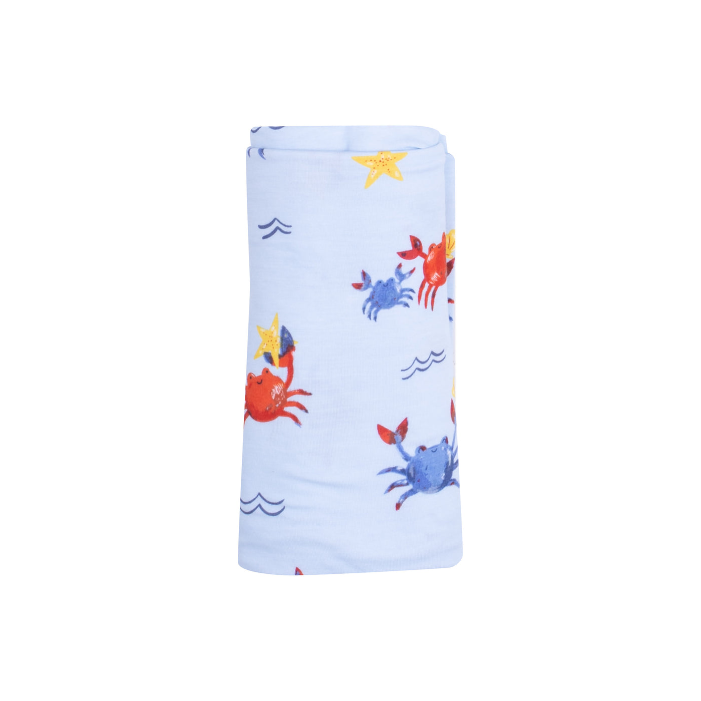 Swaddle Blanket - Crayon Crabs