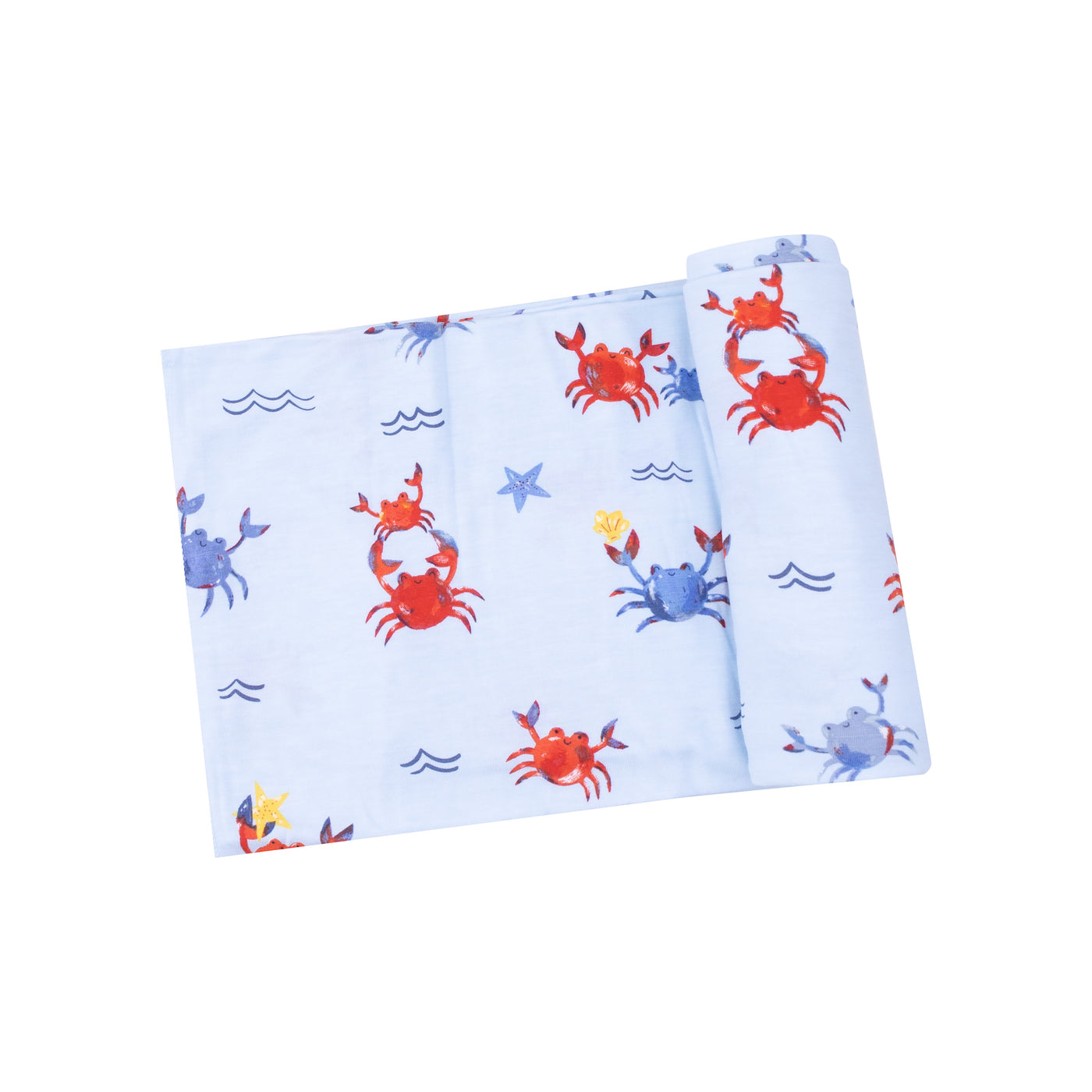 Swaddle Blanket - Crayon Crabs