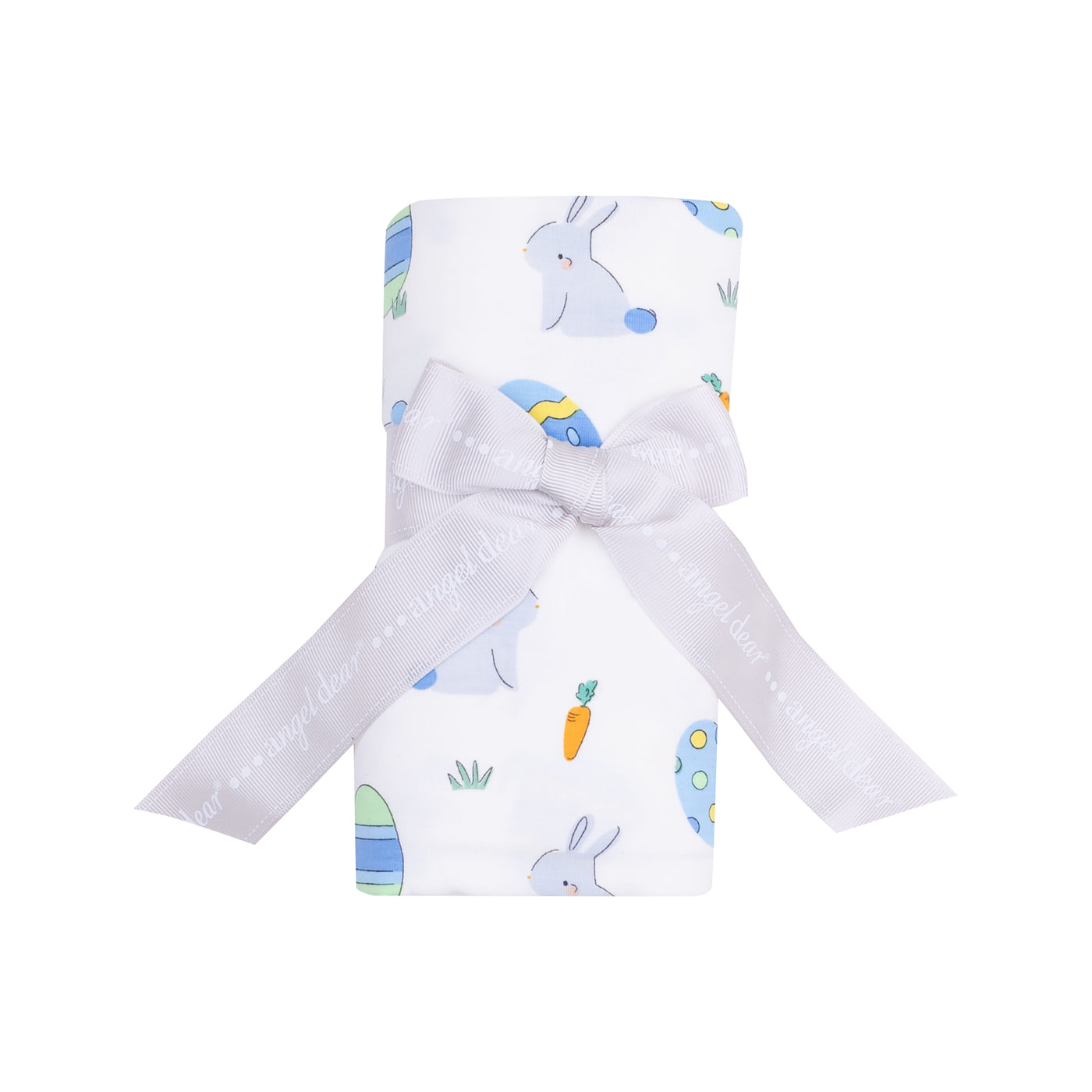 Swaddle Blanket - Easter Bunnies Blue