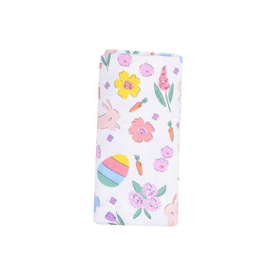 Swaddle Blanket - Easter Bunnies Pink