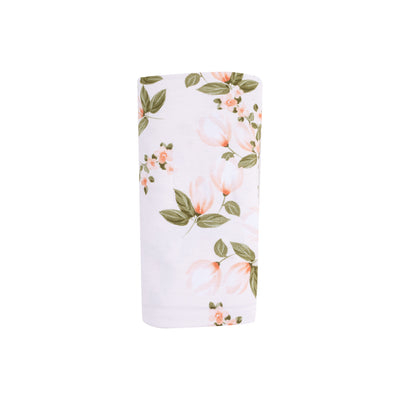 Swaddle Blanket - Floating Magnolia