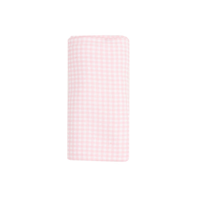 Swaddle Blanket - Mini Gingham Pink