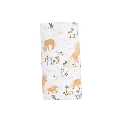 Swaddle Blanket - Pretty Ponies