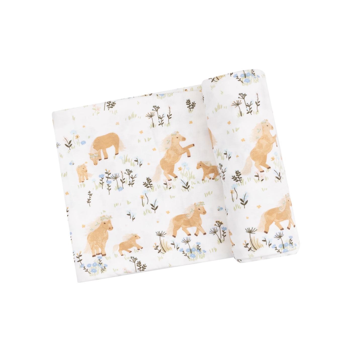 Swaddle Blanket - Pretty Ponies