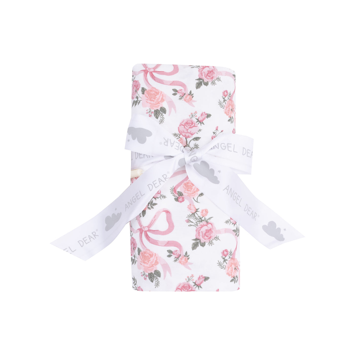 Swaddle Blanket - Ribbons and Flowers