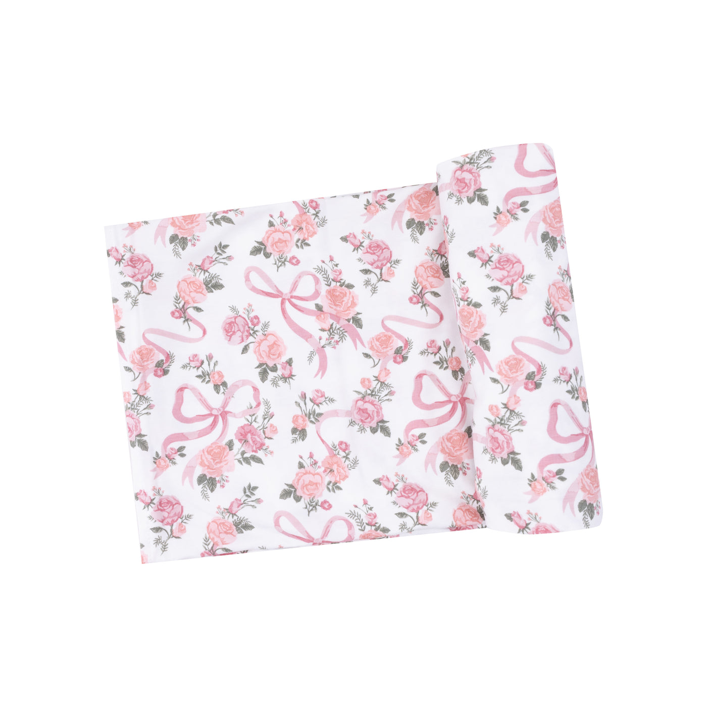 Swaddle Blanket - Ribbons and Flowers