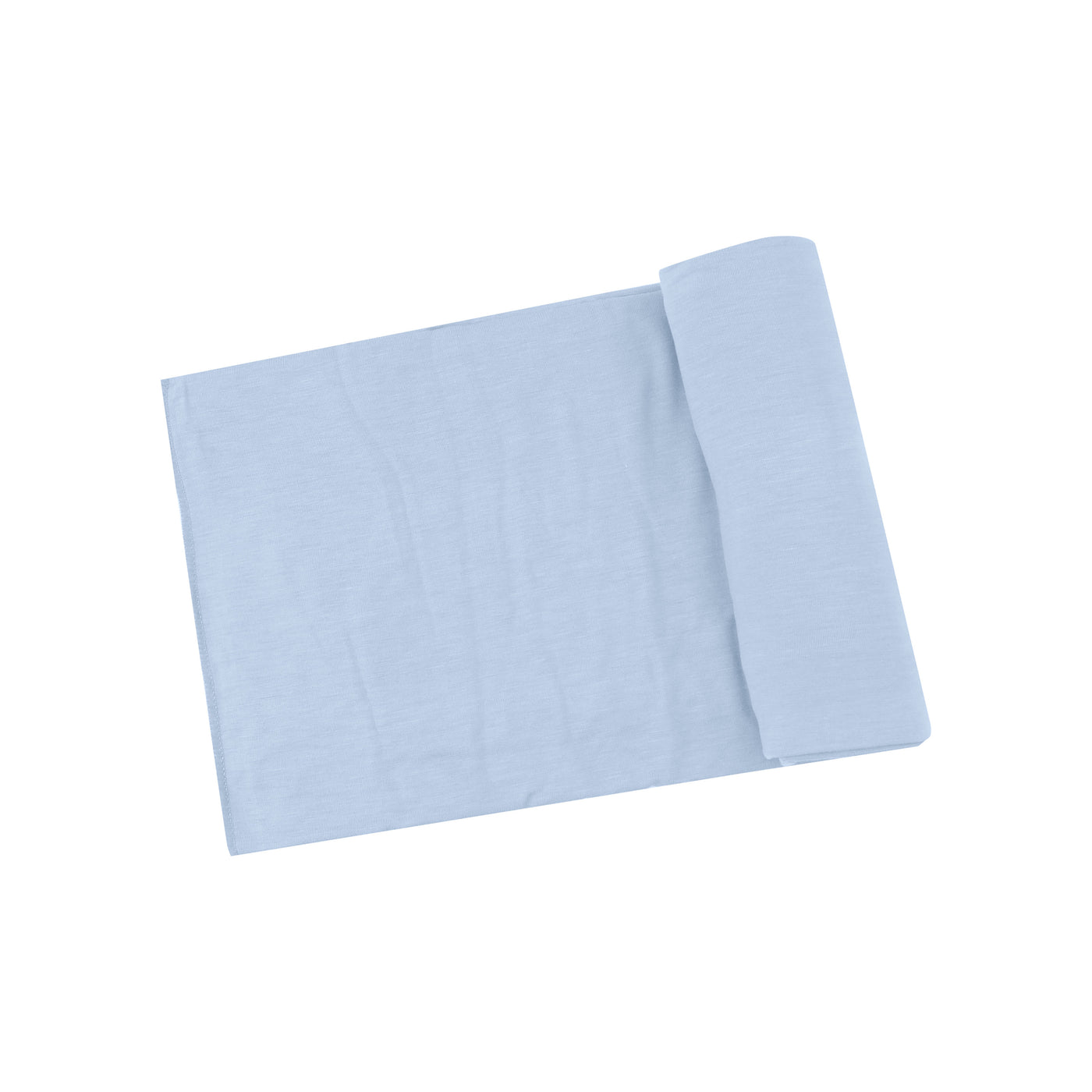 Swaddle Blanket - Solid Blue Fog