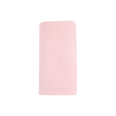 Swaddle Blanket - Solid Bridal Rose