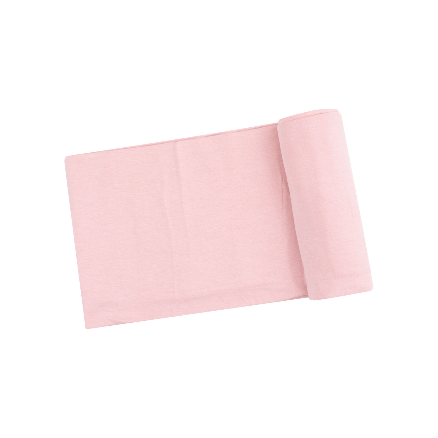 Swaddle Blanket - Solid Bridal Rose