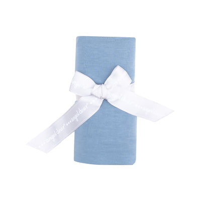 Swaddle Blanket -Solid Kentucky Blue