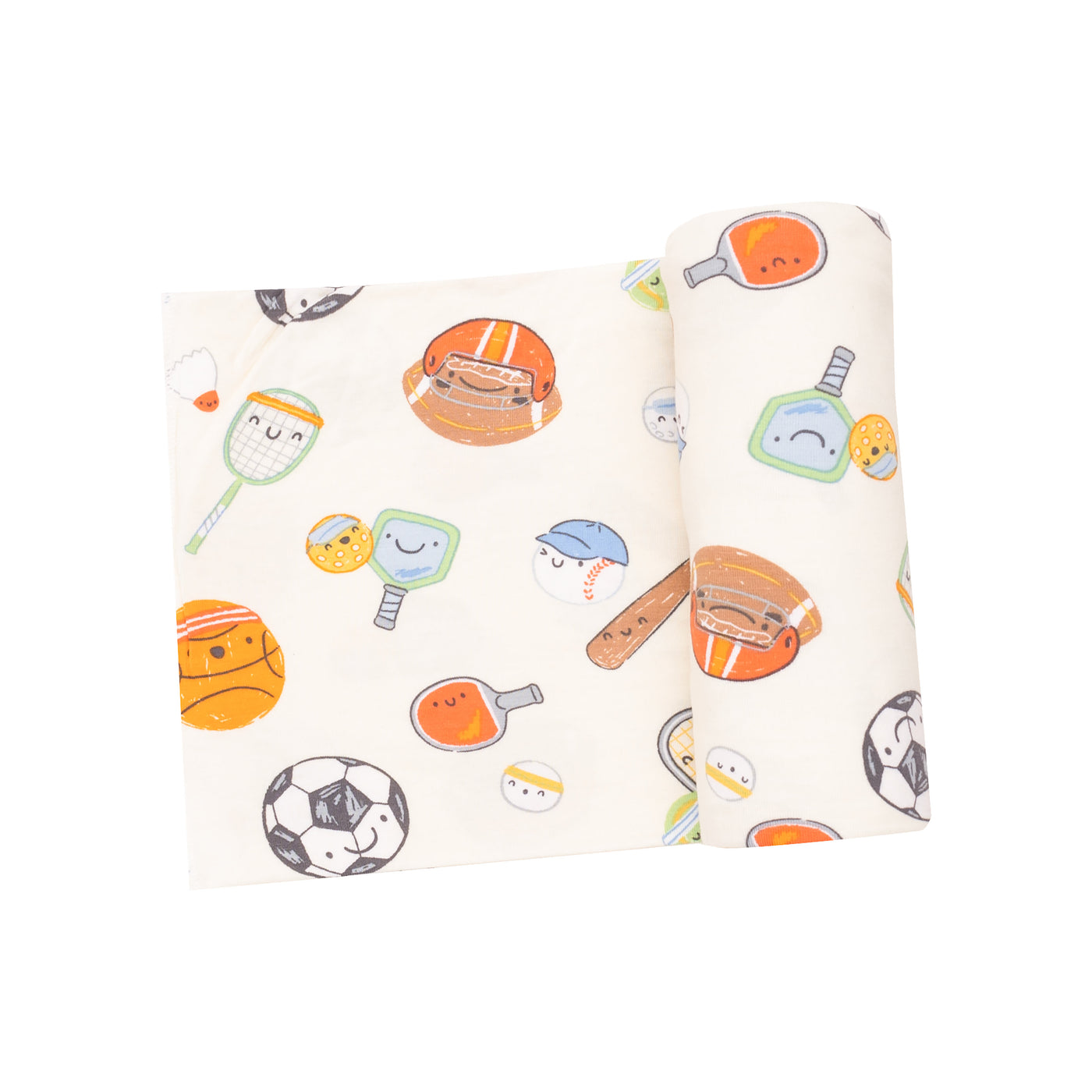 Swaddle Blanket - Sports Ball Friends