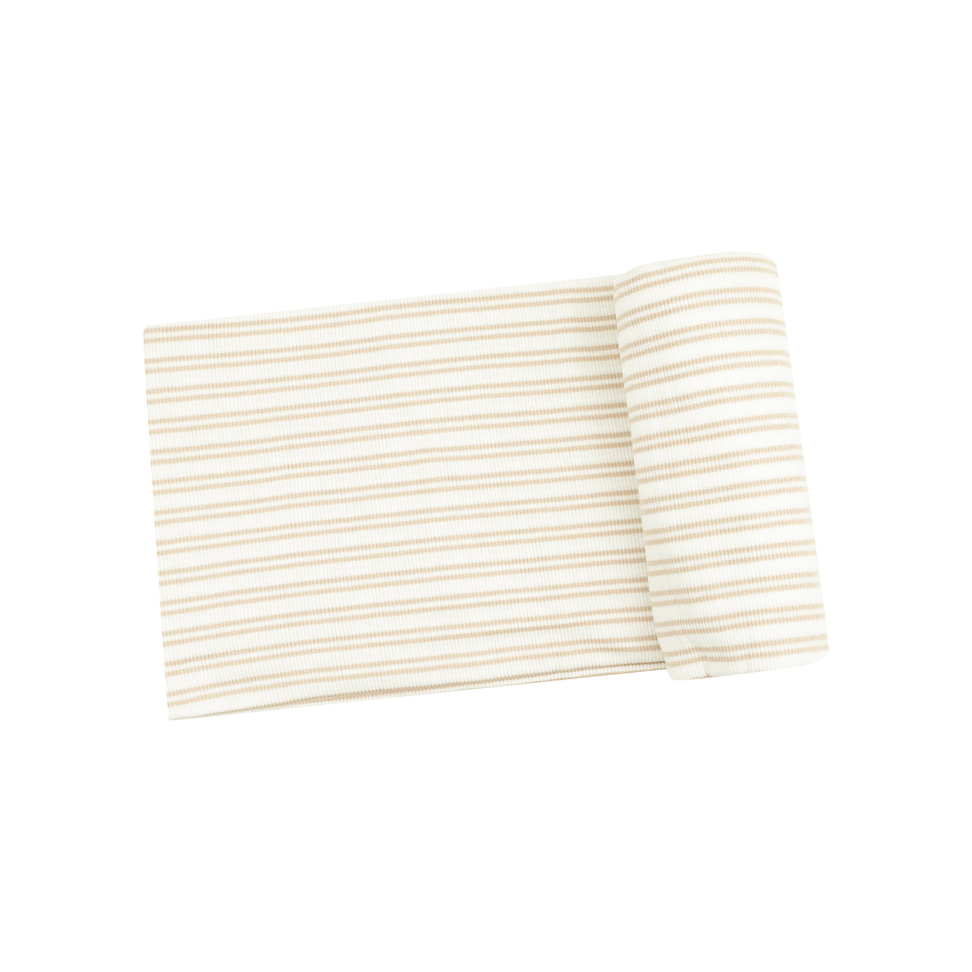 Swaddle Blanket - Stripe Oxford Tan