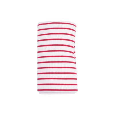 Swaddle Blanket - Stripe Vintage Red