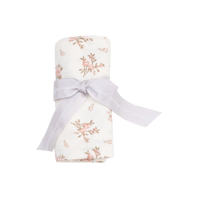 Swaddle Blanket - Vintage Rosebuds