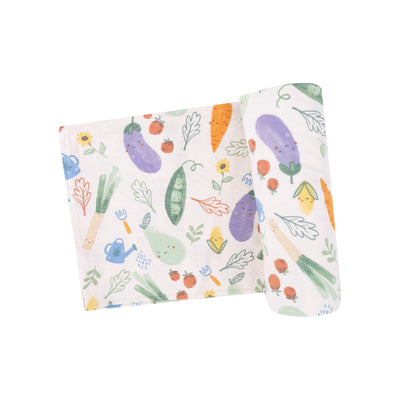 Swaddle Blanket - Veggie Patch