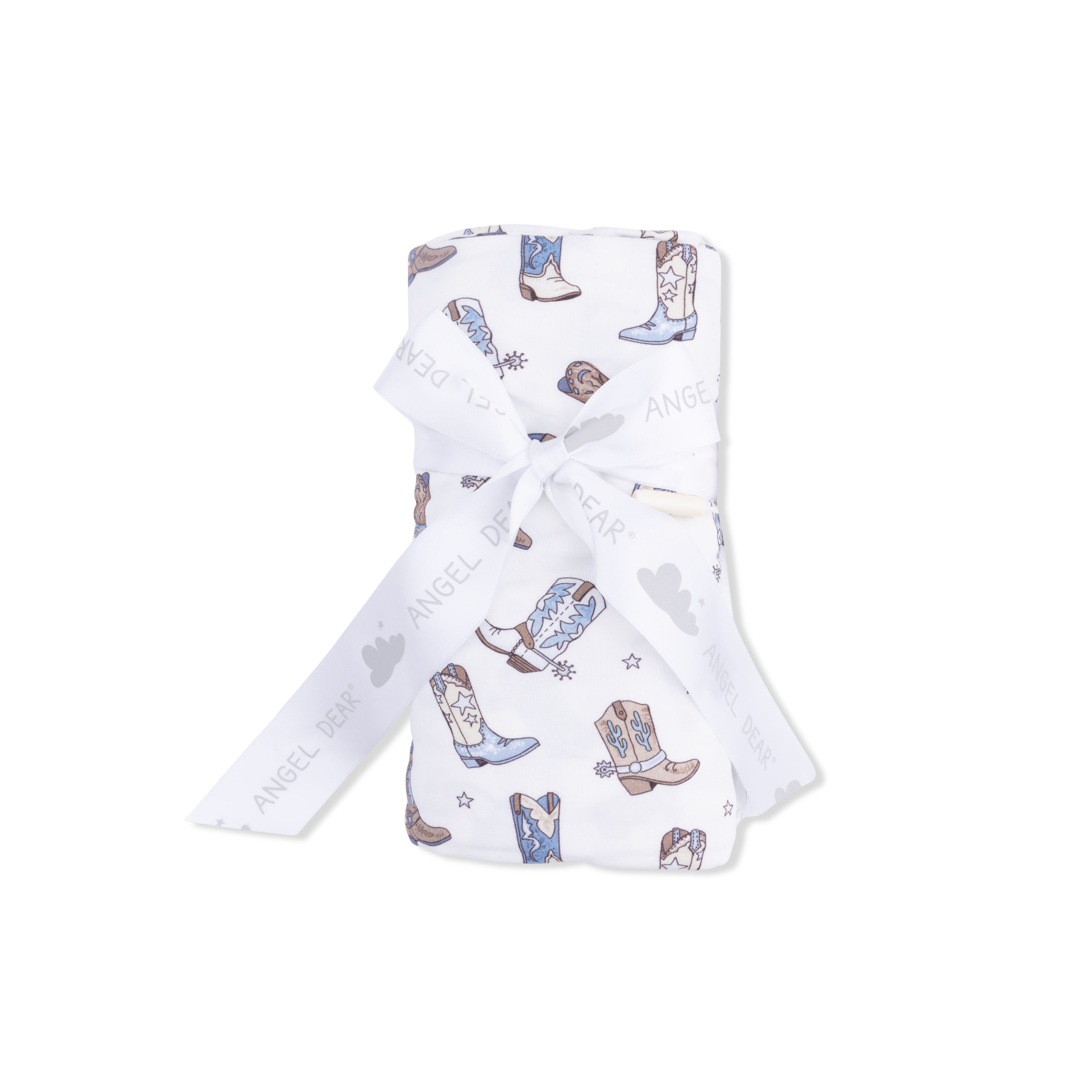 Cowboy Boots - Swaddle Blanket-Angel Dear