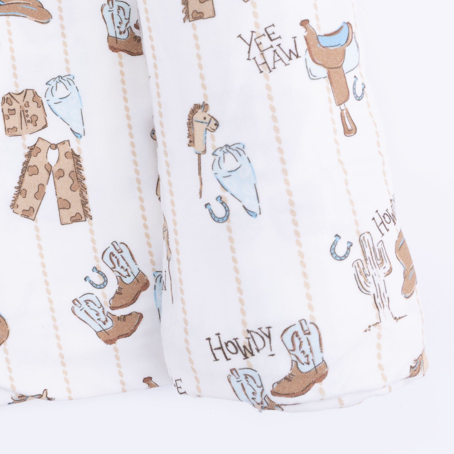 Cowboy Nursery - Swaddle Blanket