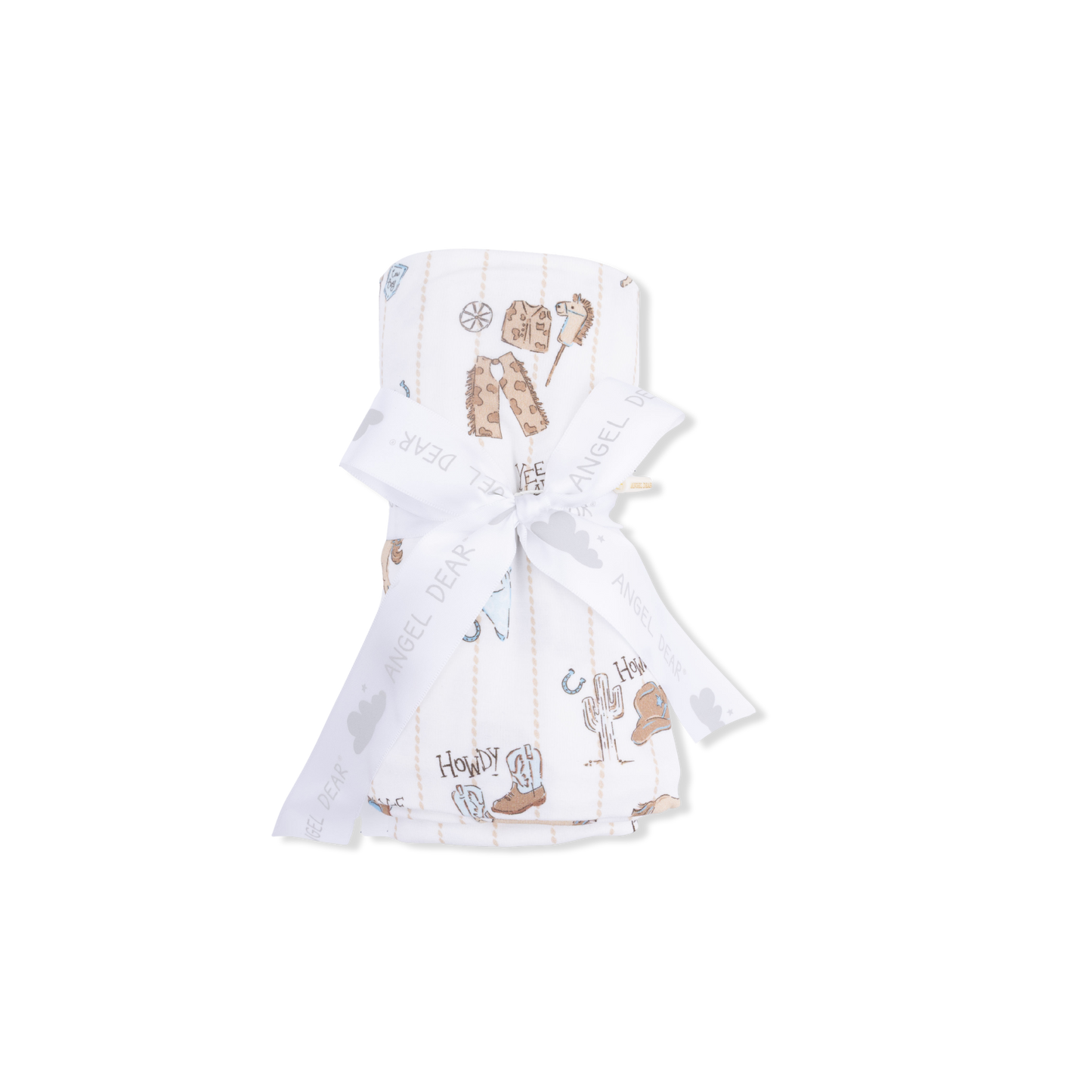 Cowboy Nursery - Swaddle Blanket-Angel Dear