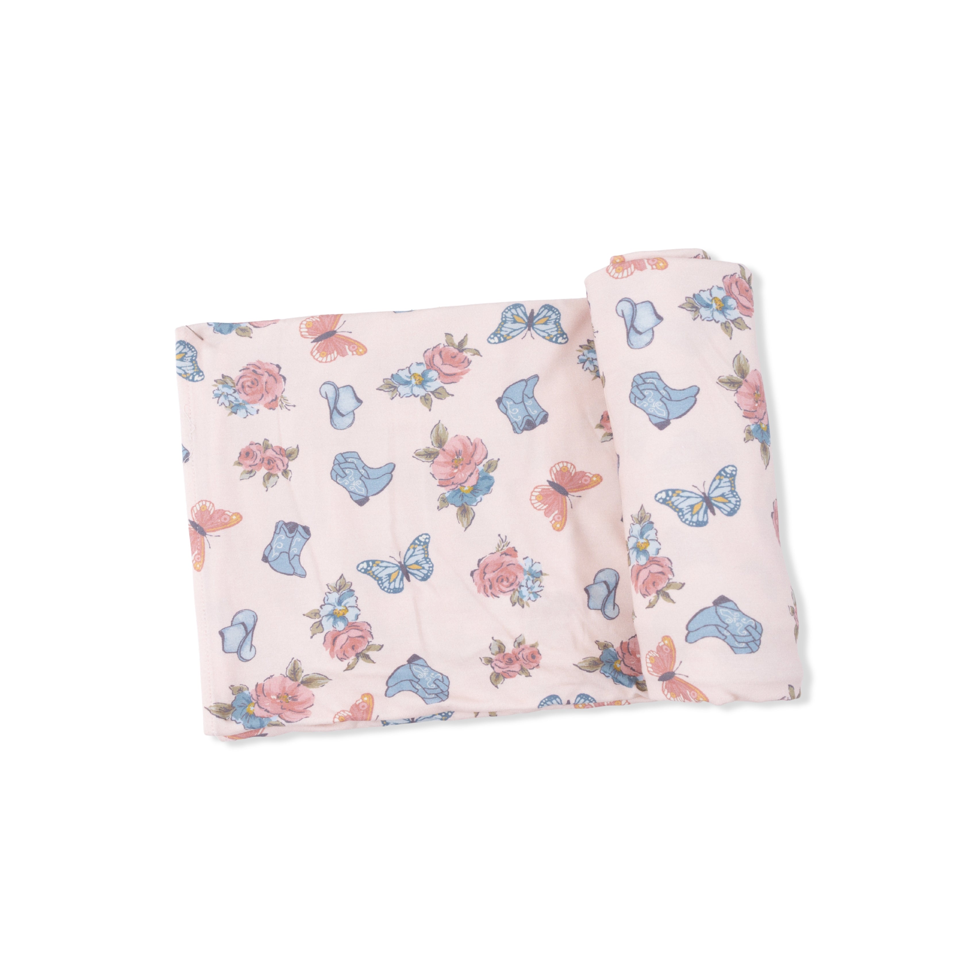 Country Girl Boots - Swaddle Blanket-Angel Dear