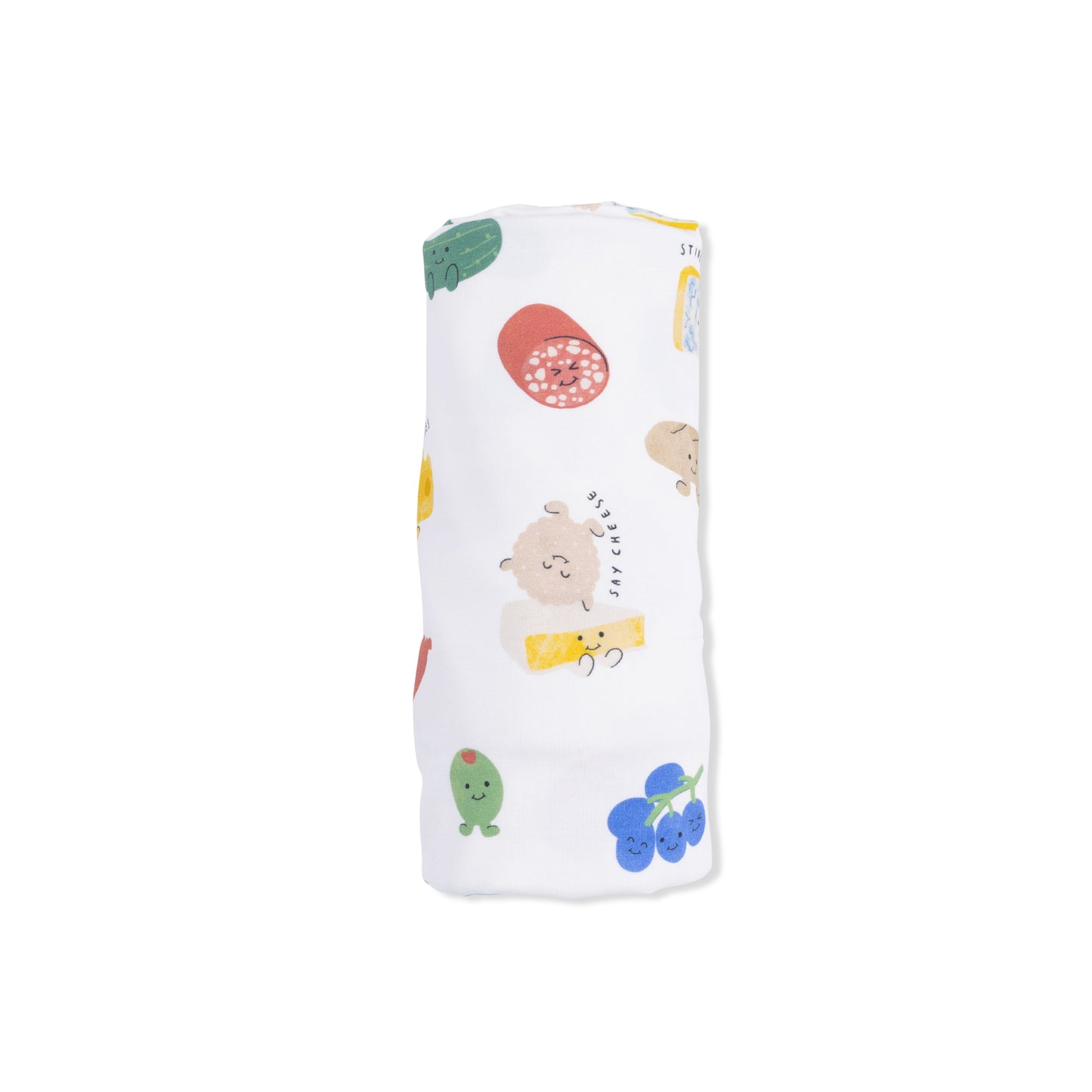 Charcuterie Cuties - Swaddle Blanket-Angel Dear