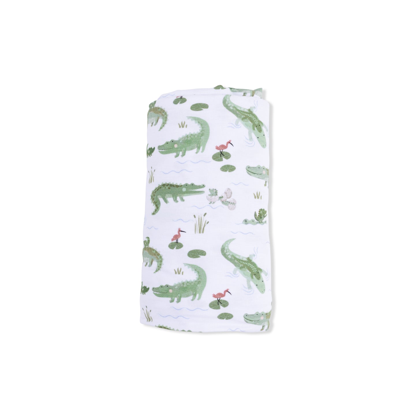 Crayon Alligators - Swaddle Blanket-Angel Dear