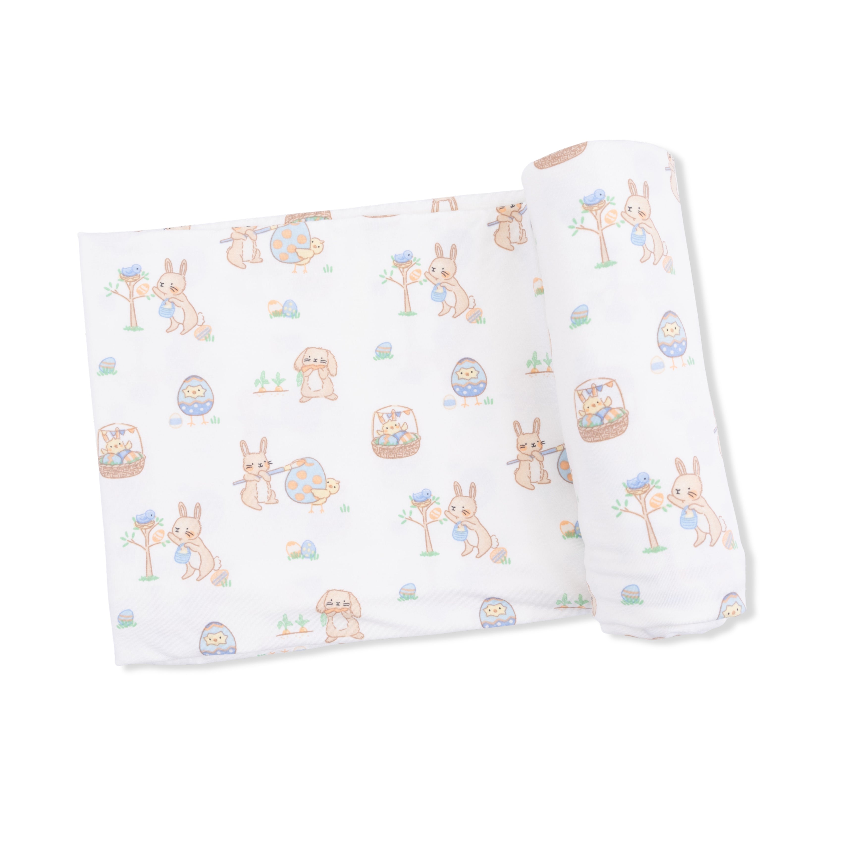 Easter Egg Hunt Uni - Swaddle Blanket-Angel Dear