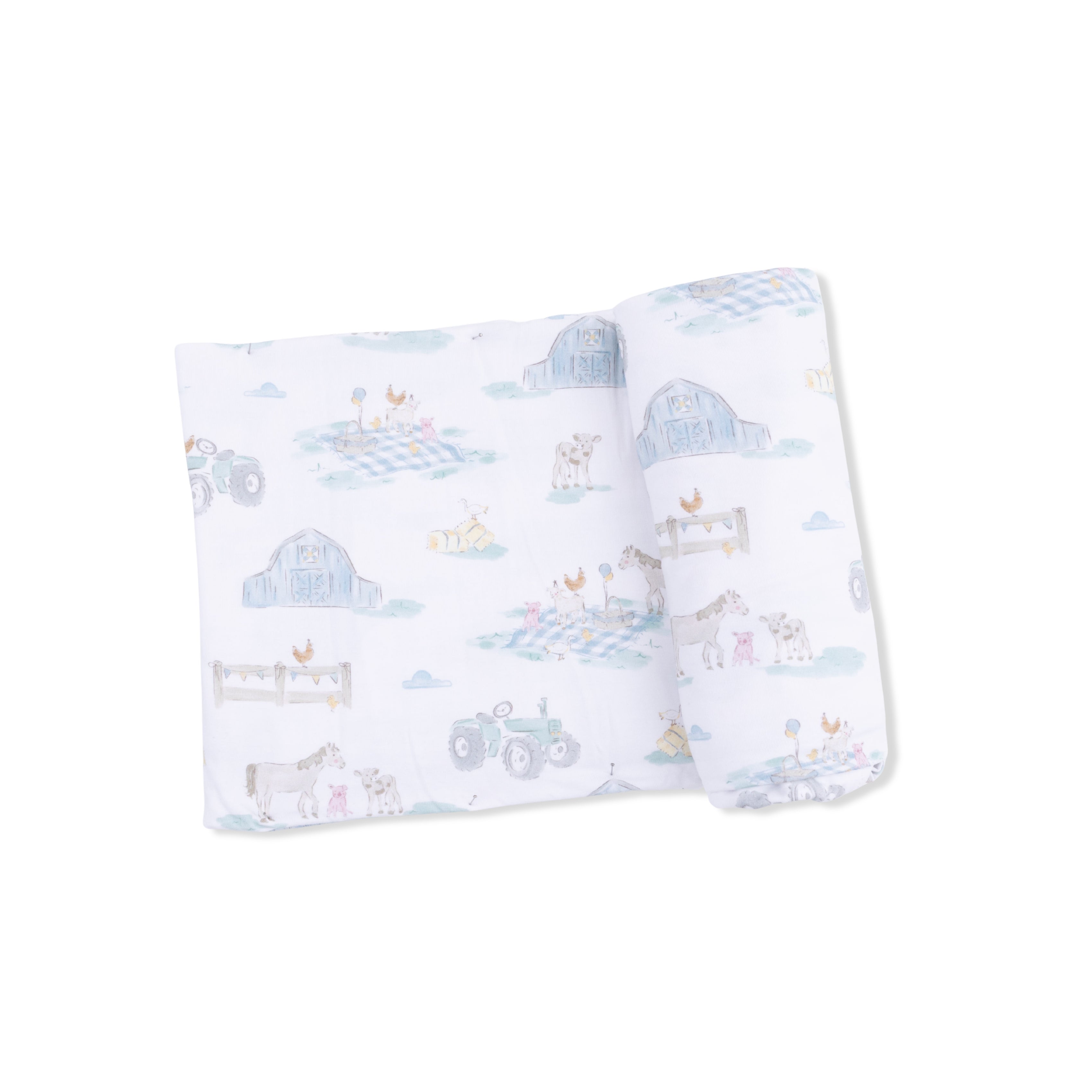 Farm Animal Party - Swaddle Blanket-Angel Dear