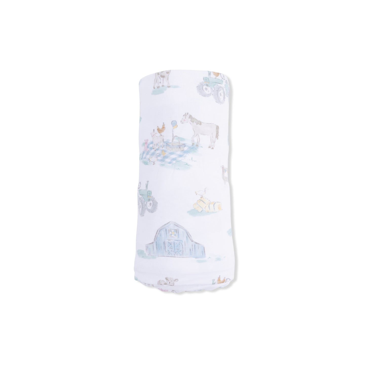 Farm Animal Party - Swaddle Blanket-Angel Dear