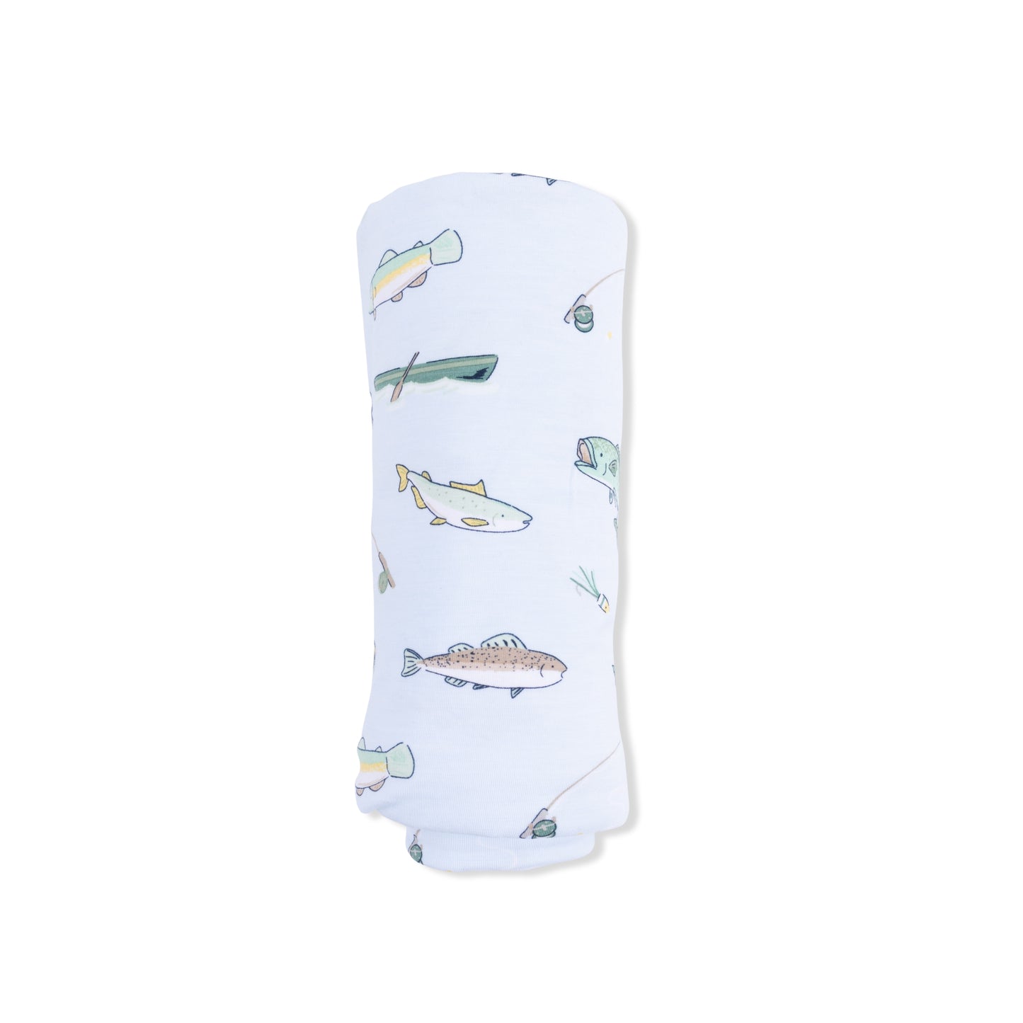 Fishing - Swaddle Blanket-Angel Dear