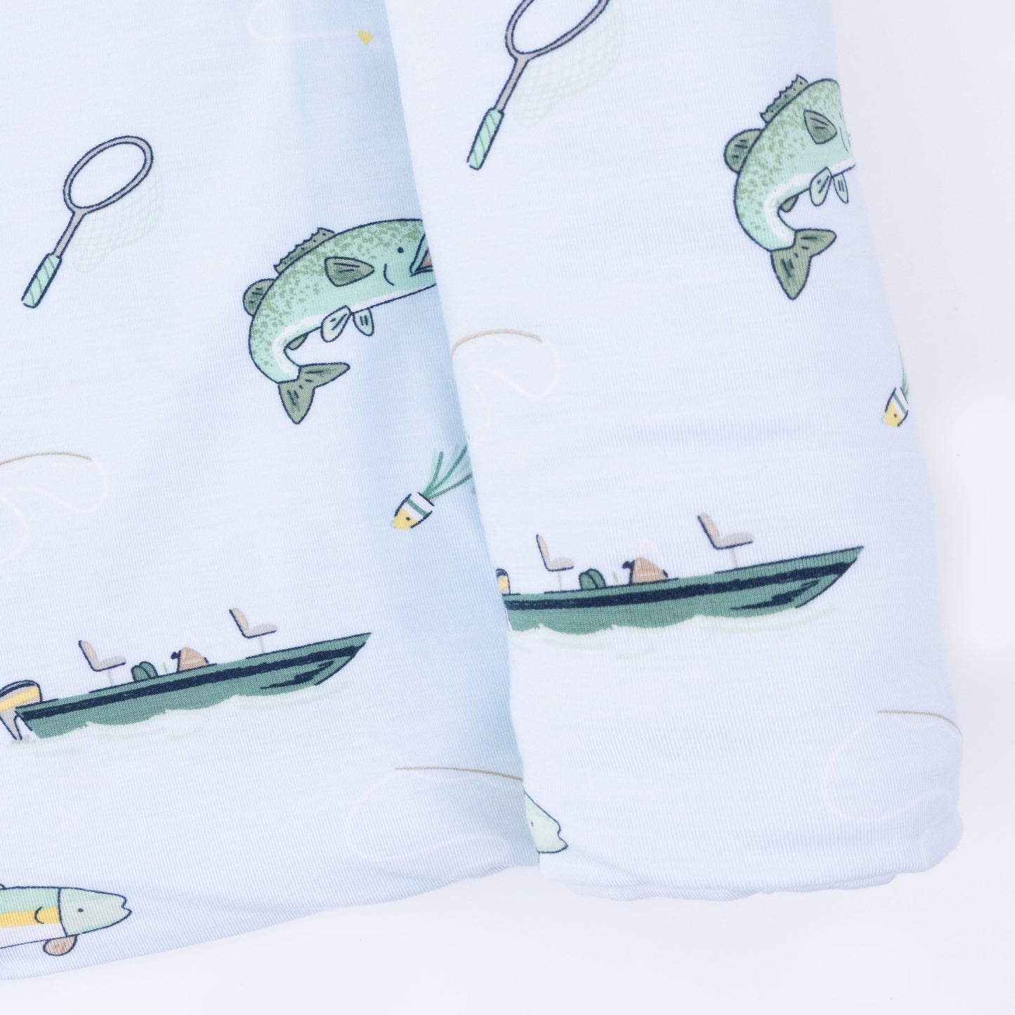 Fishing - Swaddle Blanket