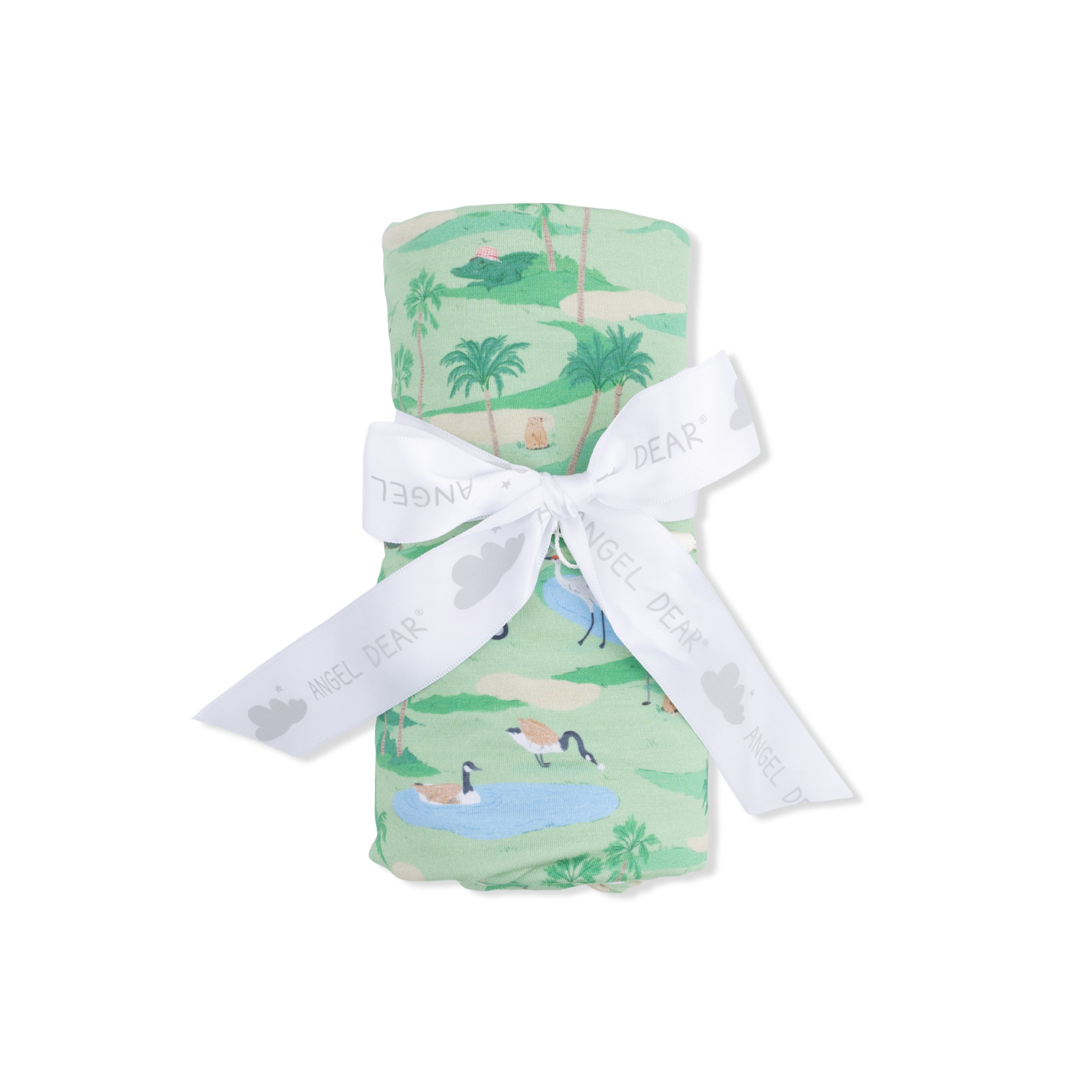 Golf Oasis Animals - Swaddle Blanket-Angel Dear