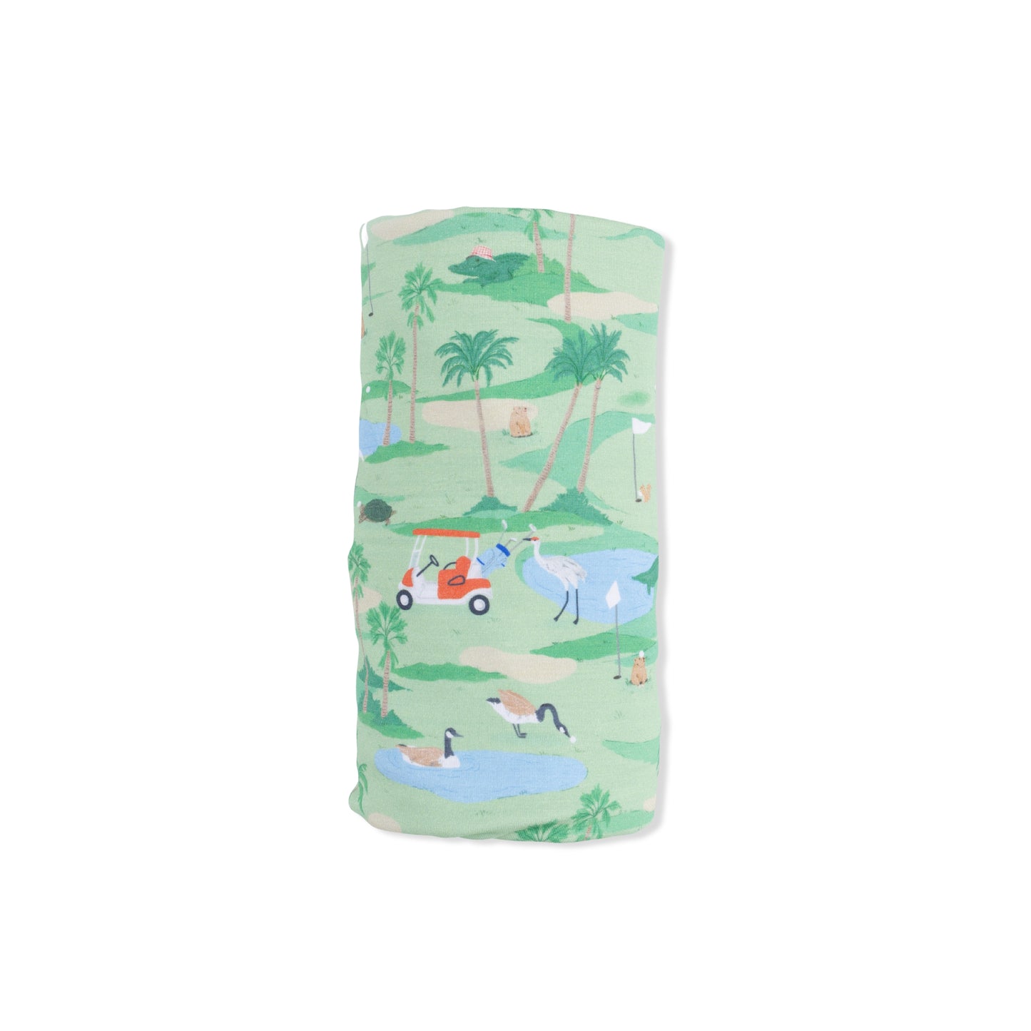 Golf Oasis Animals - Swaddle Blanket-Angel Dear