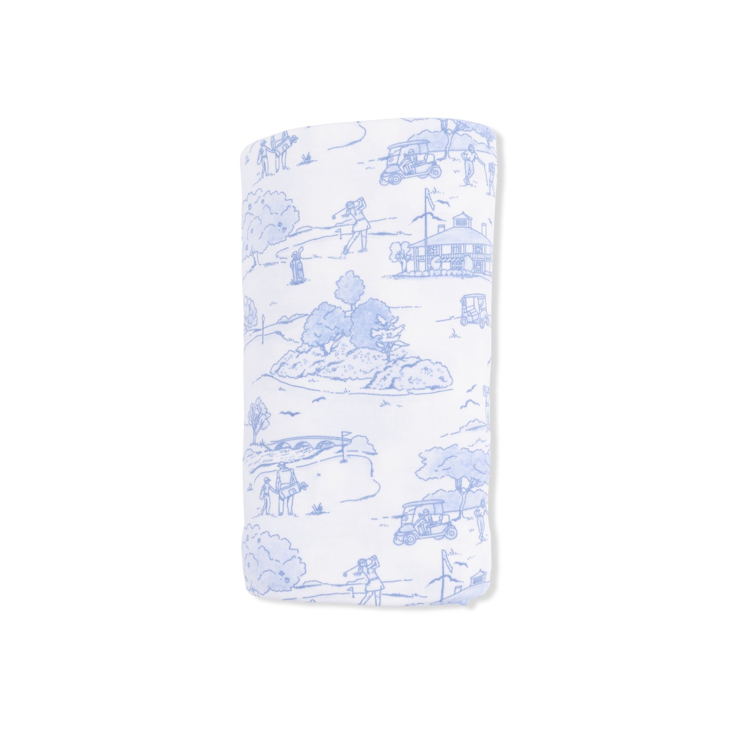 Golf Toile - Swaddle Blanket-Angel Dear