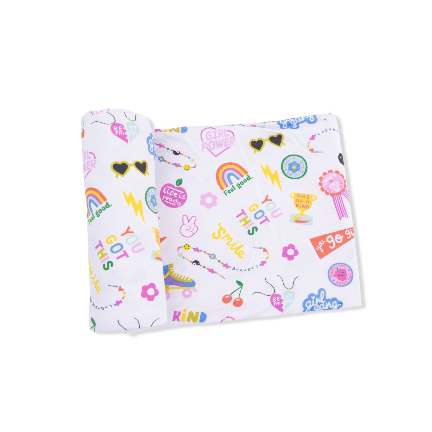 Girl Power - Swaddle Blanket-Angel Dear