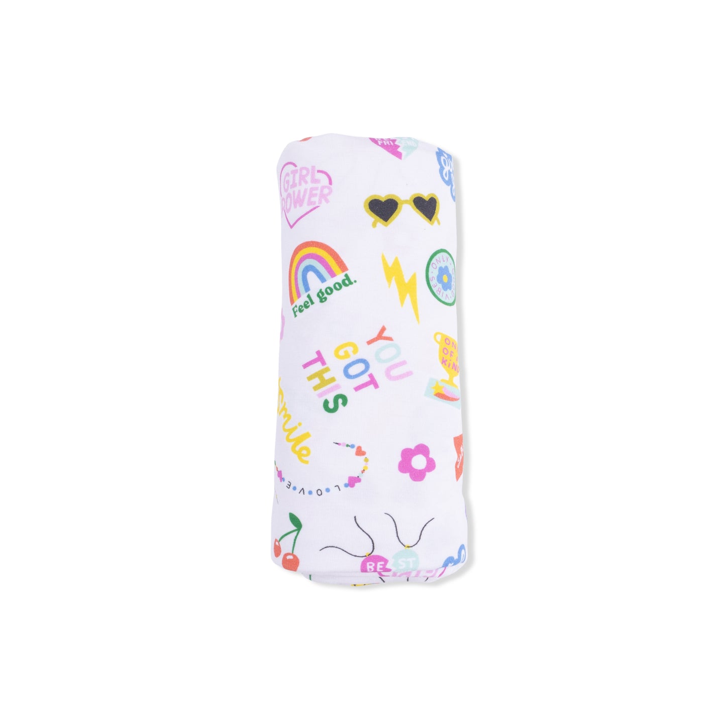 Girl Power - Swaddle Blanket-Angel Dear