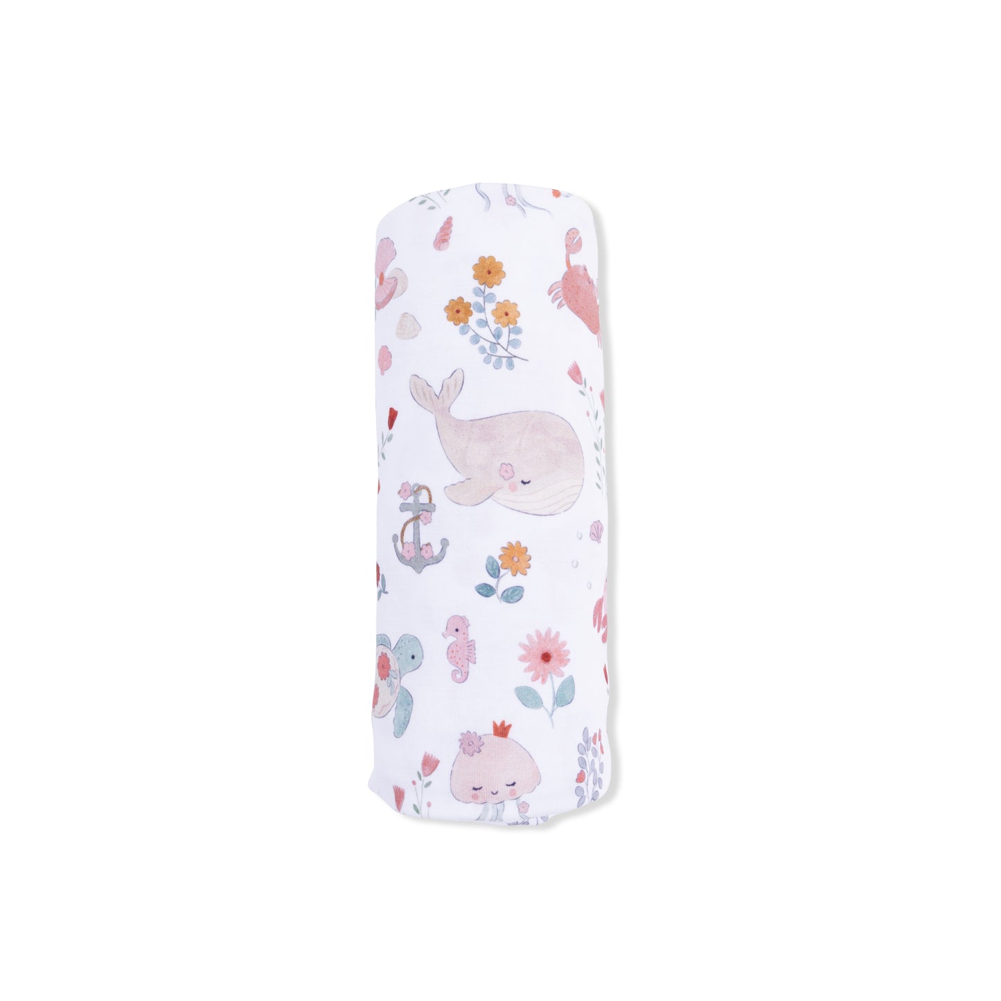 Garden Sea Creatures - Swaddle Blanket-Angel Dear
