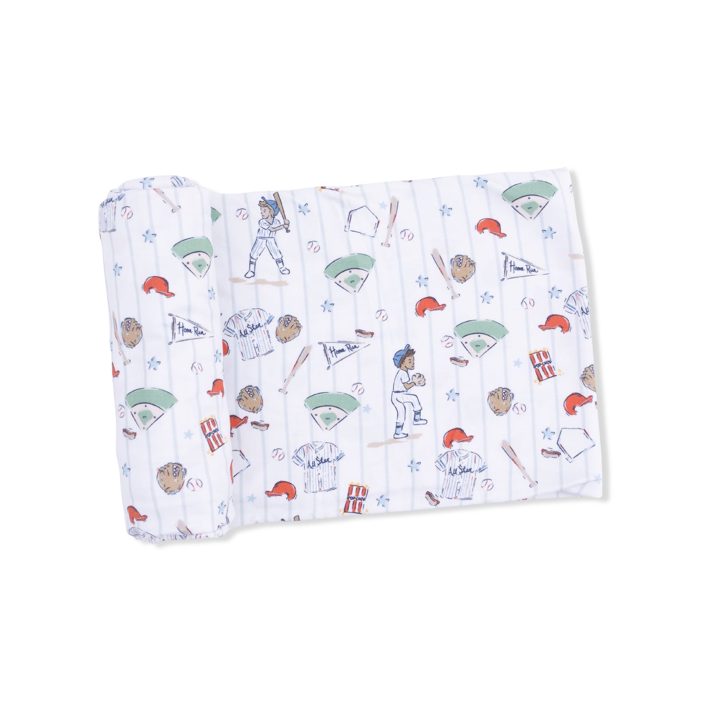 Home Run Baseball - Swaddle Blanket-Angel Dear