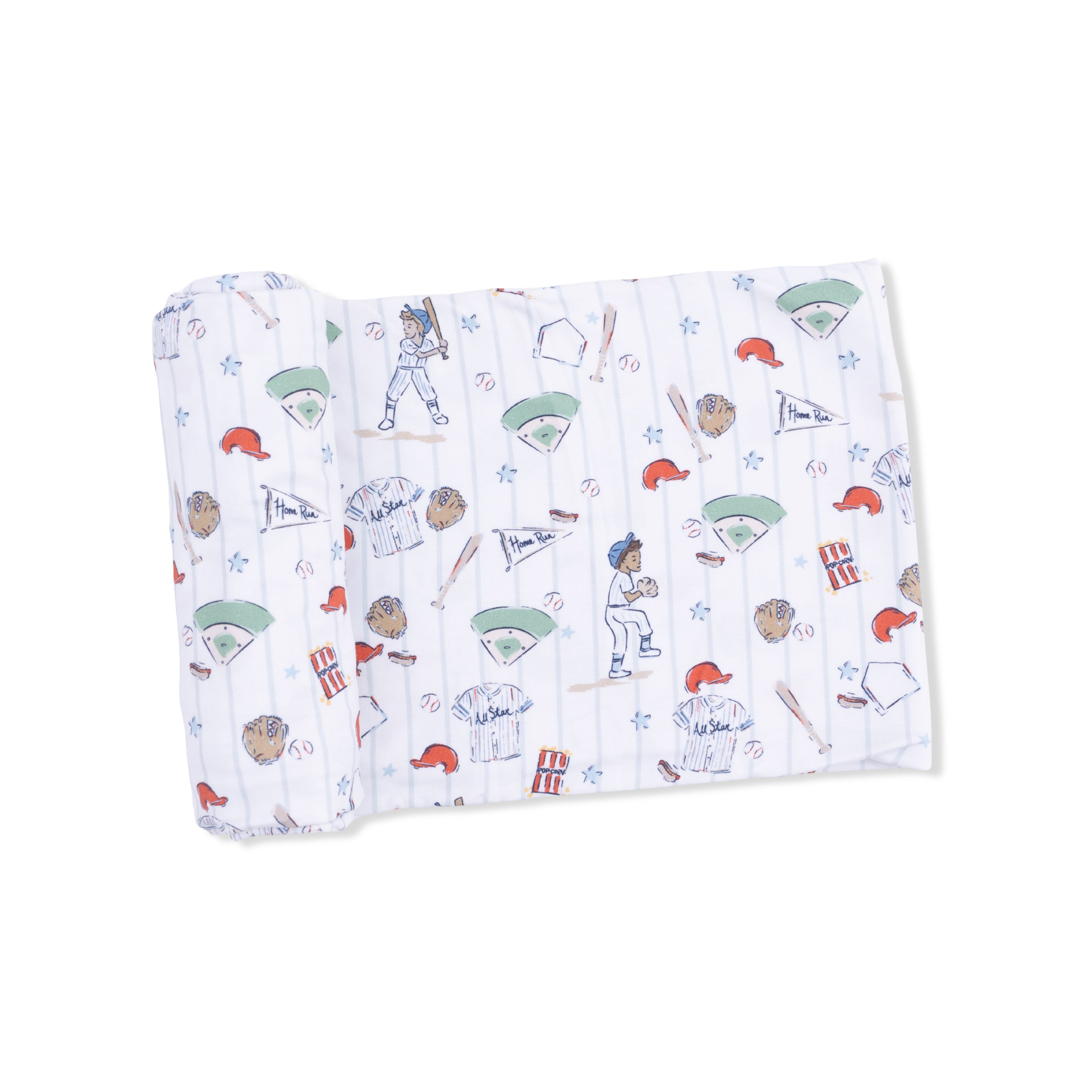 Home Run Baseball - Swaddle Blanket-Angel Dear