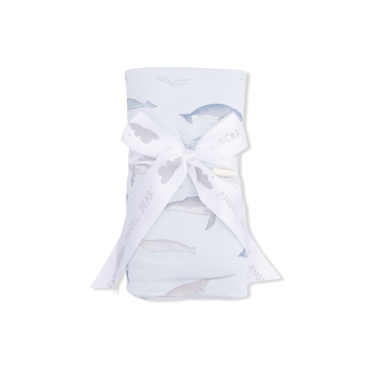 Little Whales - Swaddle Blanket-Angel Dear