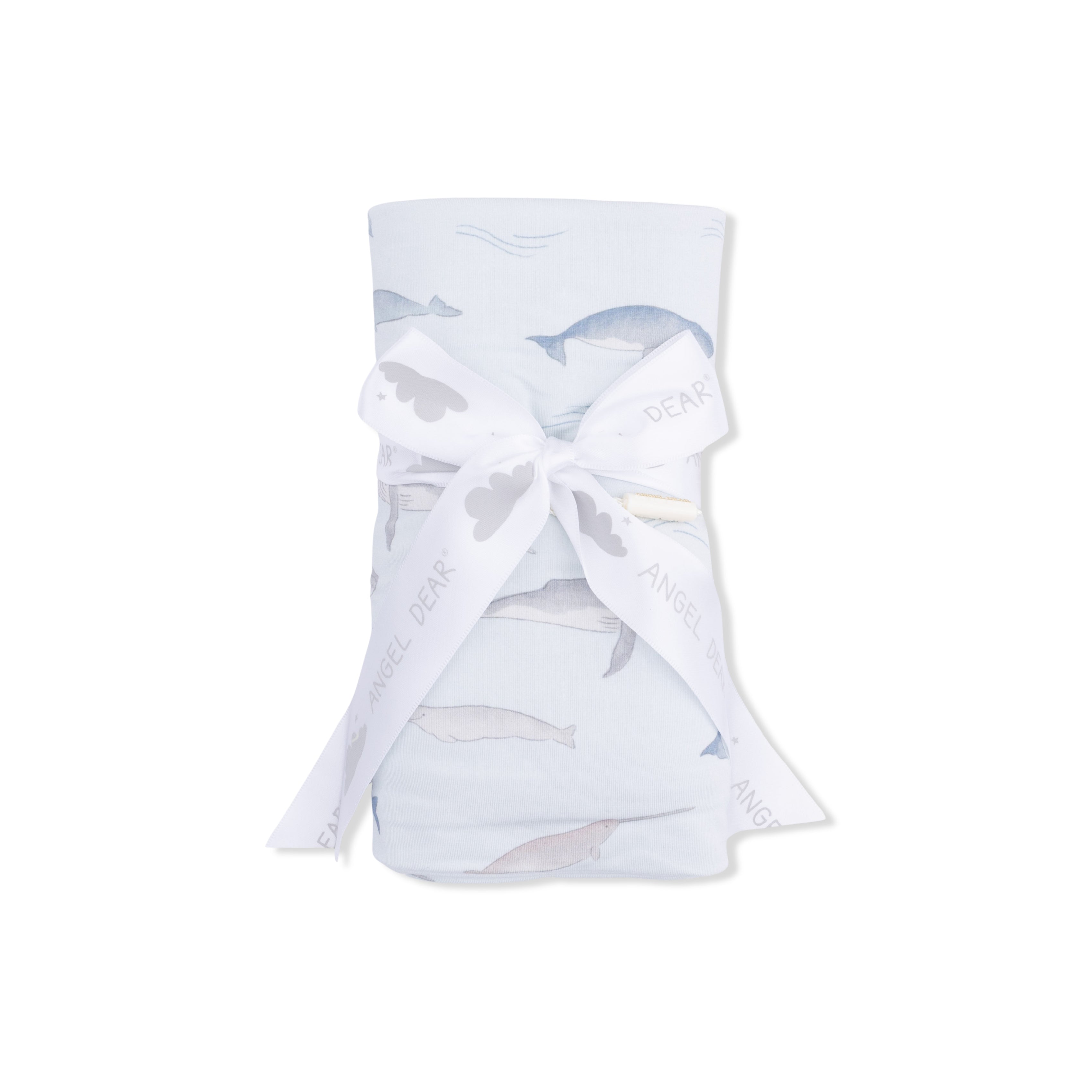 Little Whales - Swaddle Blanket-Angel Dear