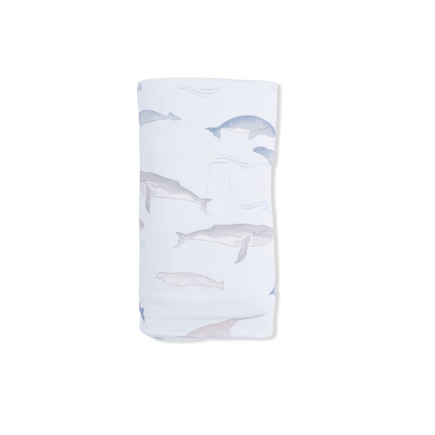 Little Whales - Swaddle Blanket-Angel Dear