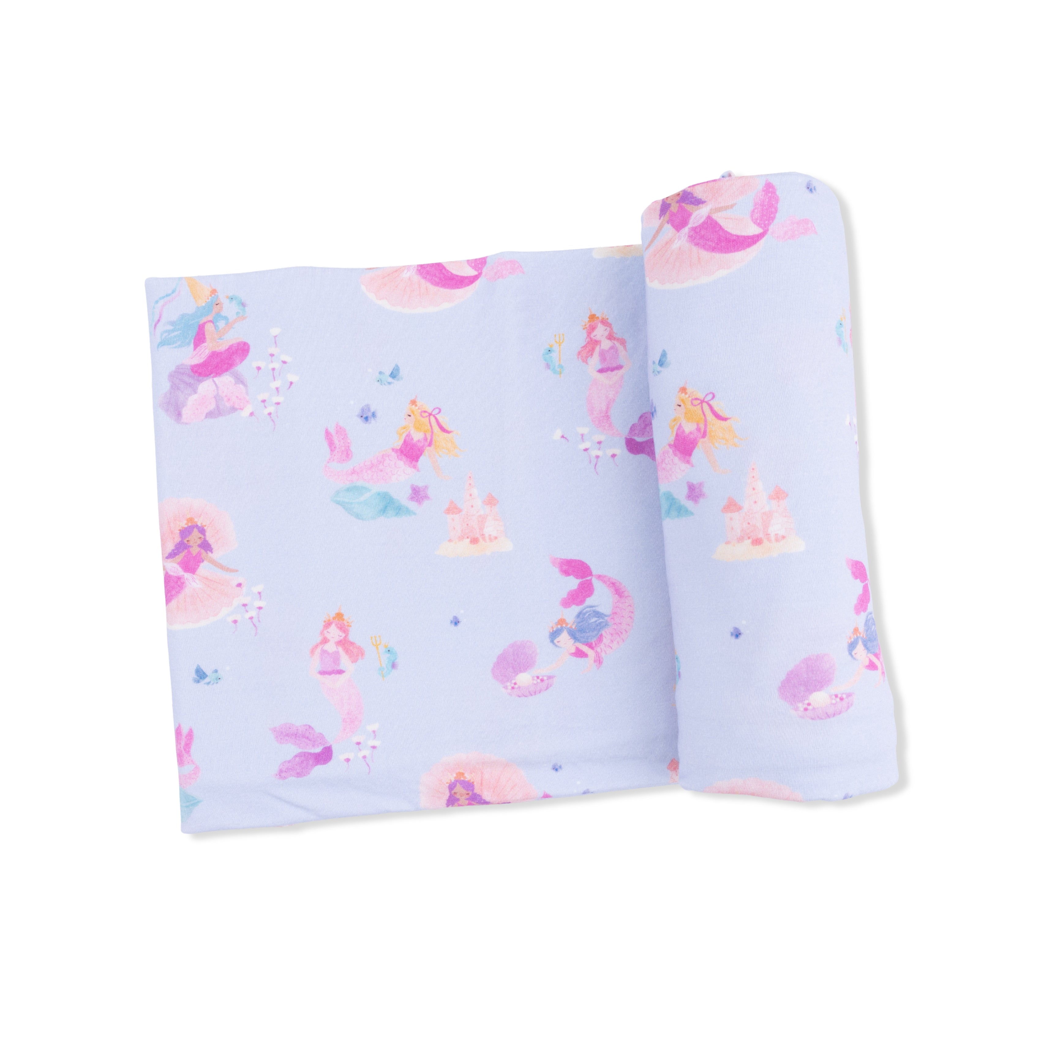 Mermaid Princesses - Swaddle Blanket-Angel Dear