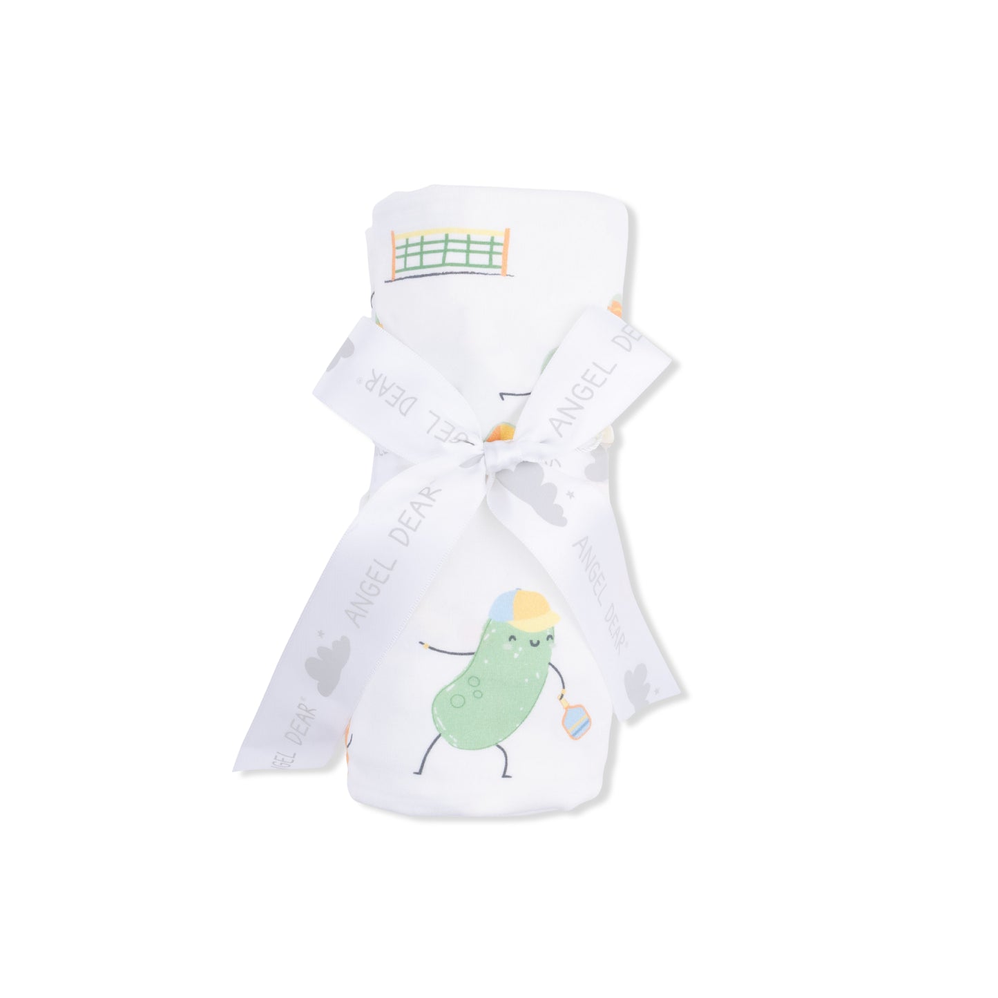 Pickles Playing Pickleball - Swaddle Blanket-Angel Dear