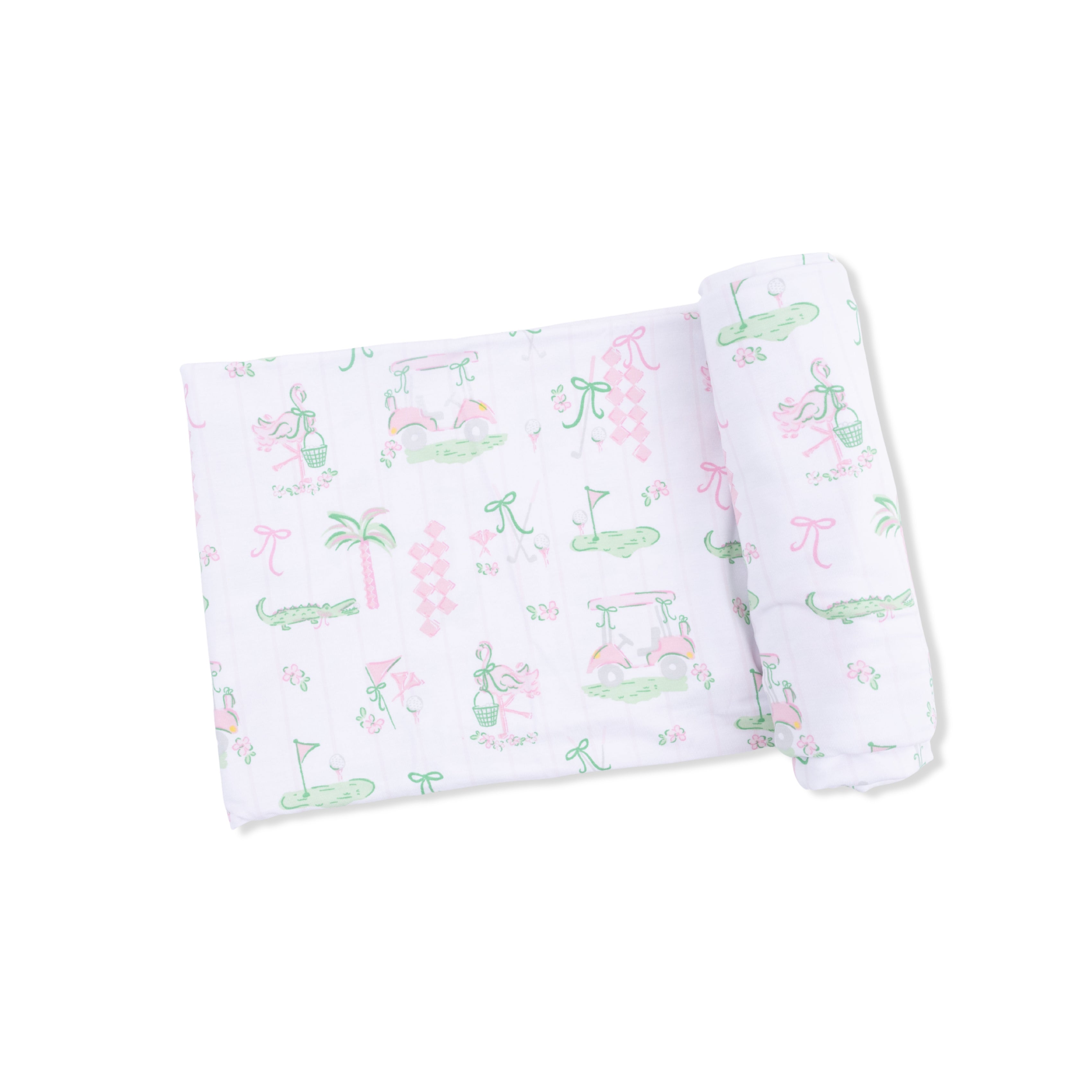 Pretty Golf - Swaddle Blanket-Angel Dear