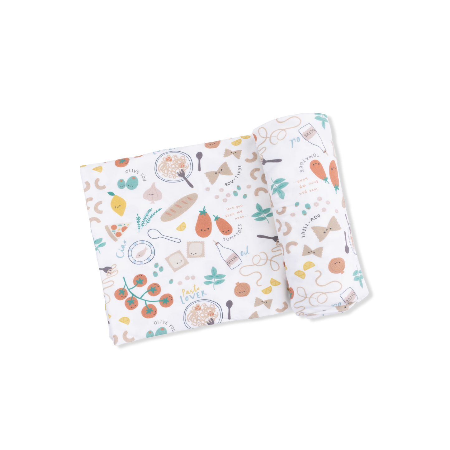 Pasta Lovers - Swaddle Blanket-Angel Dear